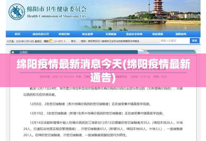 绵阳疫情最新消息今天(绵阳疫情最新通告) 绵阳疫情最新消息今天(绵阳疫情最新通告)