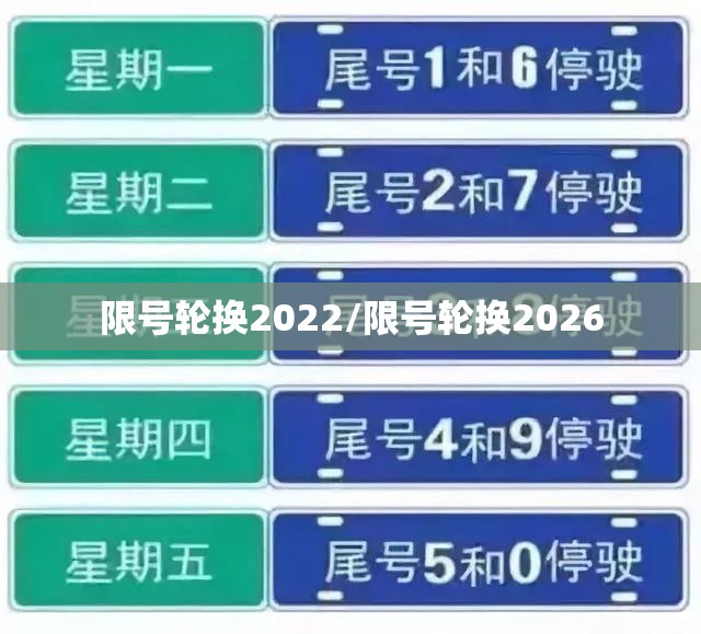 限号轮换2022/限号轮换2026 限号轮换2022/限号轮换2026