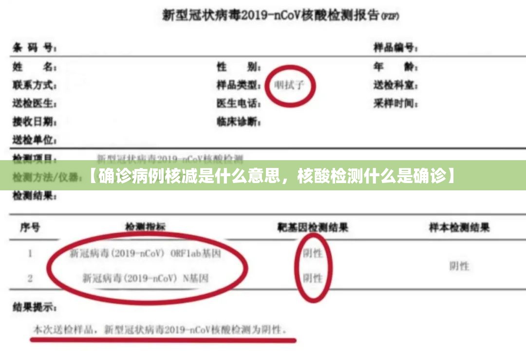 【确诊病例核减是什么意思,核酸检测什么是确诊】 【确诊病例核减是什么意思,核酸检测什么是确诊】