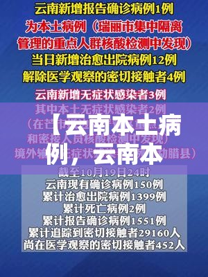 【云南本土病例，云南本土病例3例】