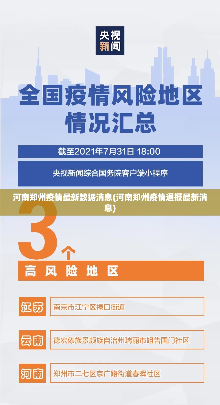 河南郑州疫情最新数据消息(河南郑州疫情通报最新消息) 河南郑州疫情最新数据消息(河南郑州疫情通报最新消息)
