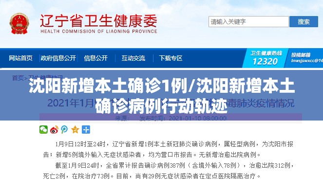 沈阳新增本土确诊1例/沈阳新增本土确诊病例行动轨迹 沈阳新增本土确诊1例/沈阳新增本土确诊病例行动轨迹