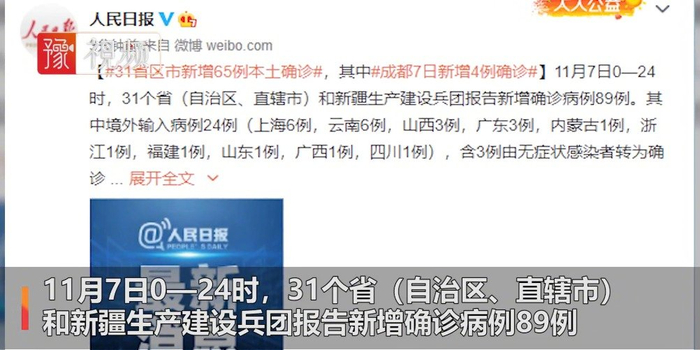 【31省区市新增86例确诊,31省区市新增确诊105例】 【31省区市新增86例确诊,31省区市新增确诊105例】