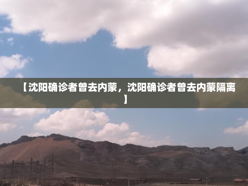 【沈阳确诊者曾去内蒙，沈阳确诊者曾去内蒙隔离】