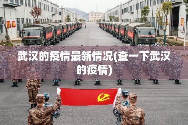 武汉的疫情最新情况(查一下武汉的疫情) 武汉的疫情最新情况(查一下武汉的疫情)