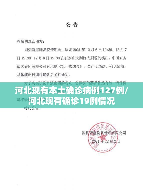 河北现有本土确诊病例127例/河北现有确诊19例情况 河北现有本土确诊病例127例/河北现有确诊19例情况