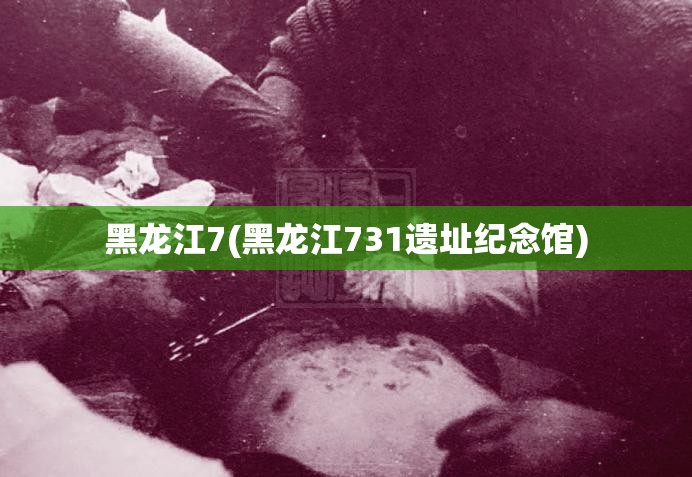 黑龙江7(黑龙江731遗址纪念馆) 黑龙江7(黑龙江731遗址纪念馆)