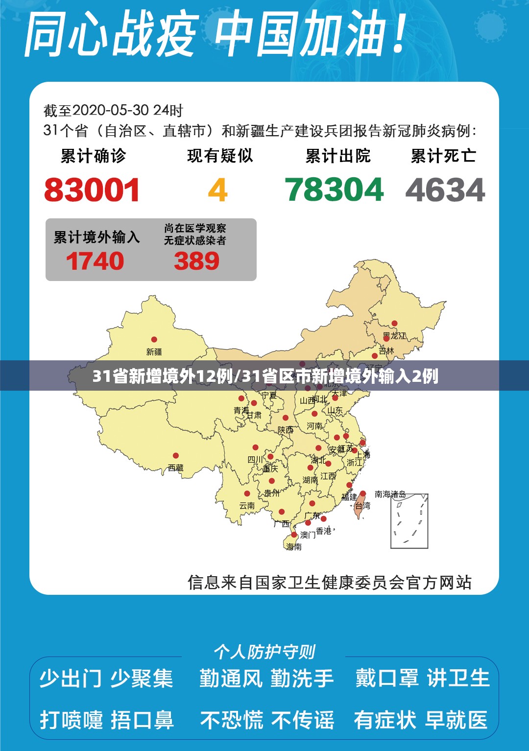 31省新增境外12例/31省区市新增境外输入2例 31省新增境外12例/31省区市新增境外输入2例