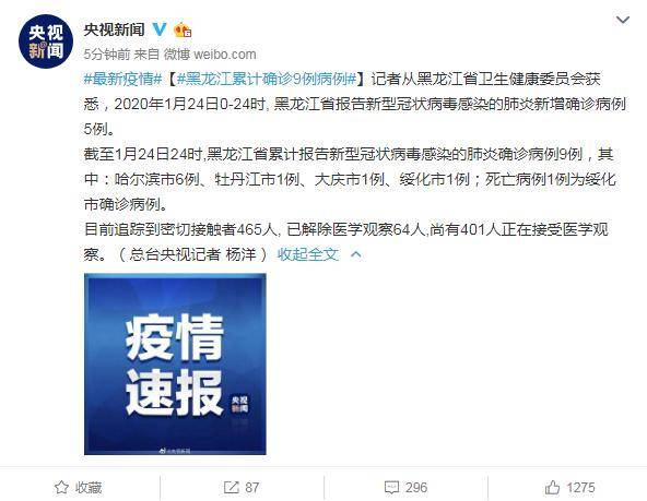 黑龙江新增29例确诊/黑龙江新增确诊23例 黑龙江新增29例确诊/黑龙江新增确诊23例