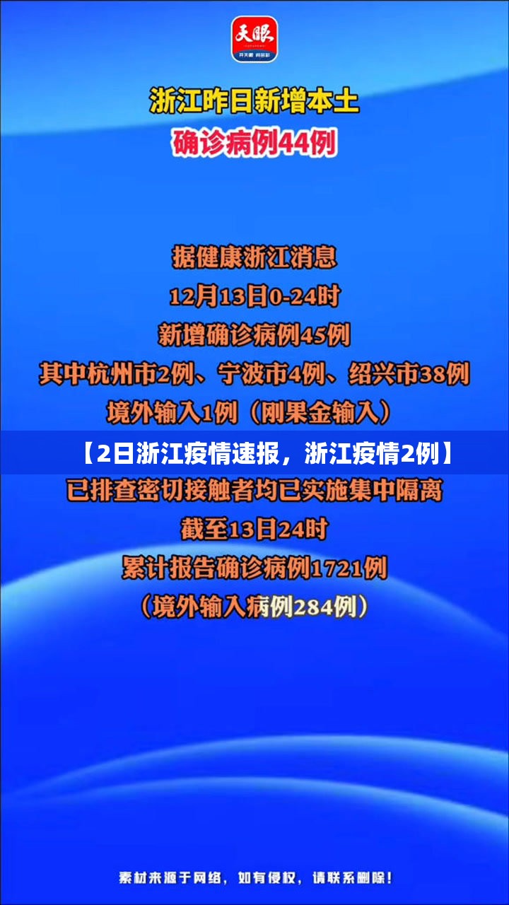 【2日浙江疫情速报,浙江疫情2例】 【2日浙江疫情速报,浙江疫情2例】