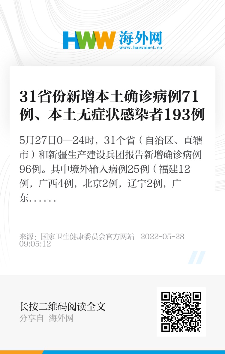 31省份增本土确诊101例/31省增确诊30例其中本土12例