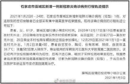 石家庄新增确诊病例26例(石家庄新增确诊病例26例?) 石家庄新增确诊病例26例(石家庄新增确诊病例26例?)