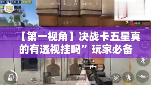 【第一视角】决战卡五星真的有透视挂吗”玩家必备神器 【第一视角】决战卡五星真的有透视挂吗”玩家必备神器